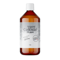 Argent colloïdal 20ppm 1L