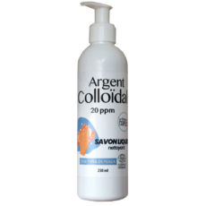 Savon liquide nettoyant pour les mains Argent Colloïdal