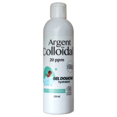 Gel douche hydratant pour le corps Argent Colloïdal