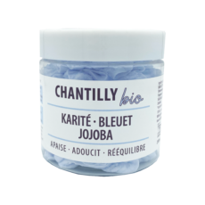 Chantilly Bio Karité, Bleuet & Jojoba, 200ml