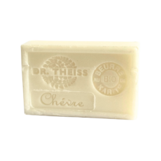 Savon de Marseille Lait de Chèvre Frais Bio & Beurre de Karité Bio 125gr