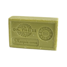 Savon de Marseille Maquis Corse & Beurre de Karité Bio 125gr