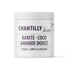 Chantilly Bio Karité, Coco & Amande Douce, 200ml