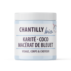 Chantilly Bio Karité, Coco & Bleuet 200ml