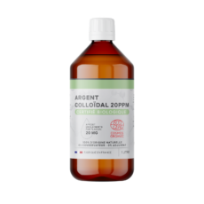 Argent colloïdal certifié Bio 20ppm 1L