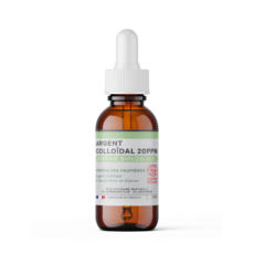 Argent colloïdal certifié Bio 20ppm — Hygiène des Paupières 30ml