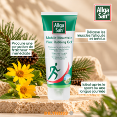 Allga San Gel relaxant pour les cervicales, le dos et les jambes 100ml