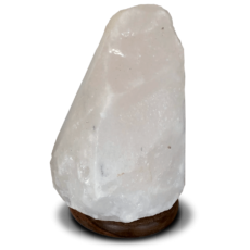 Lampe en Cristal de Sel Blanche HALITH 4/7kg