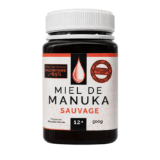 Miel de Manuka Sauvage 12+ 500gr