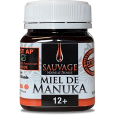 Miel de Manuka Sauvage 12+ 125gr