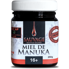 Miel de Manuka Sauvage 16+ 250gr