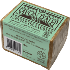 Savon d'Alep 30% Huile de Laurier  200gr
