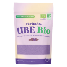 Ube Bio en poudre – 100% pure et naturelle – Source naturelle de fibres et antioxydants 500g