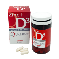 Vitamine D3 & Zinc 60 gélules